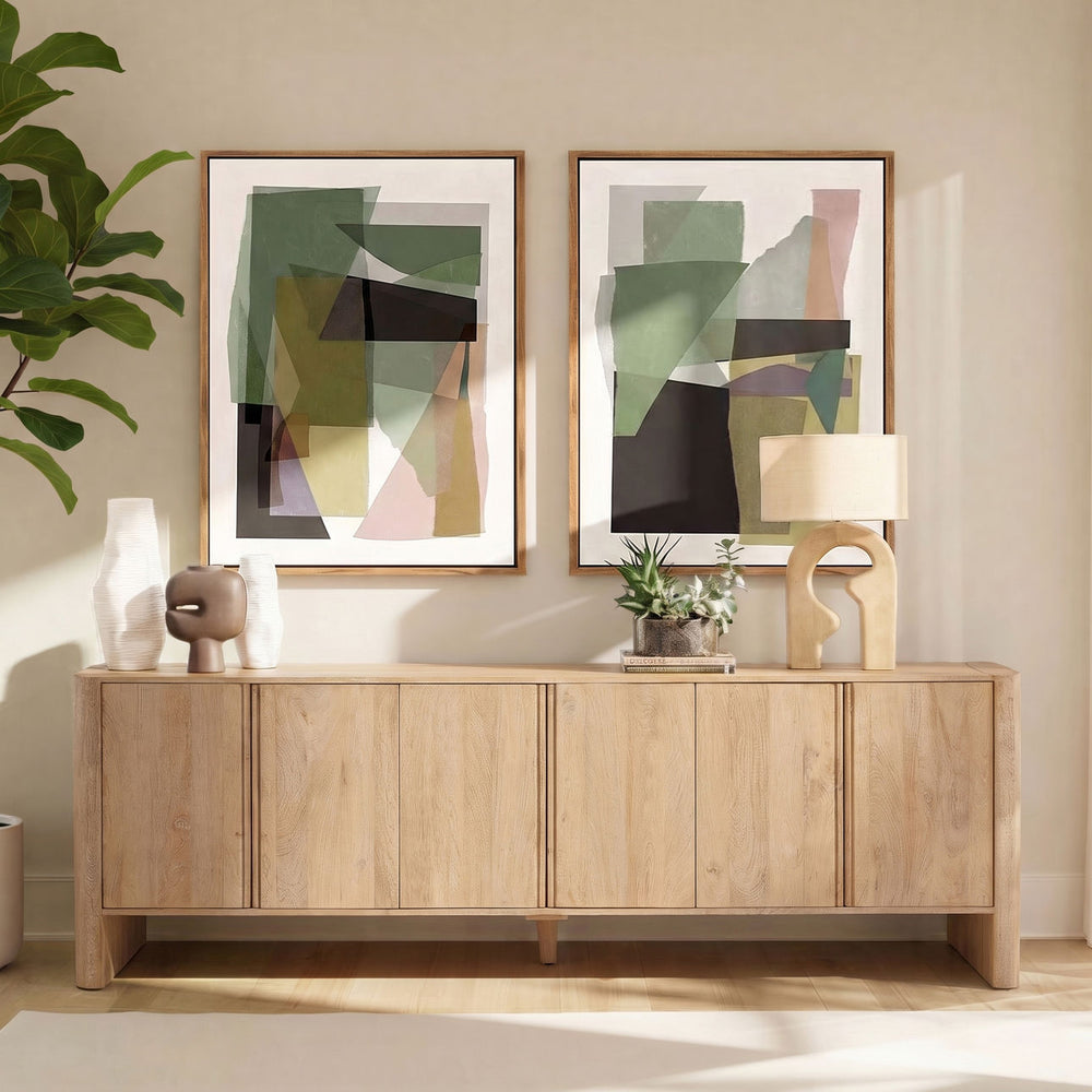 Lorne Mango Wood Sideboard, lifestyle view
