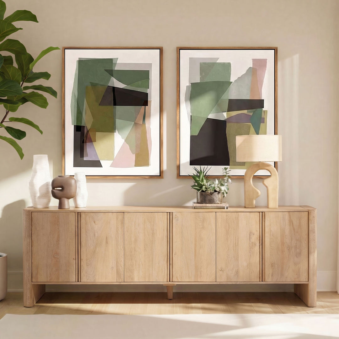 Lorne Mango Wood Sideboard, lifestyle view