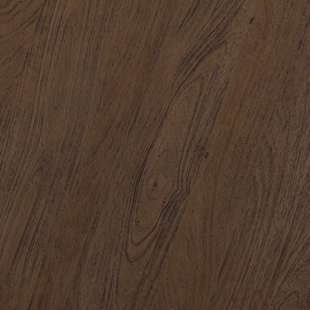 Nathan Mango Wood Coffee Table, Brown - 48" × 48", detail 1 view