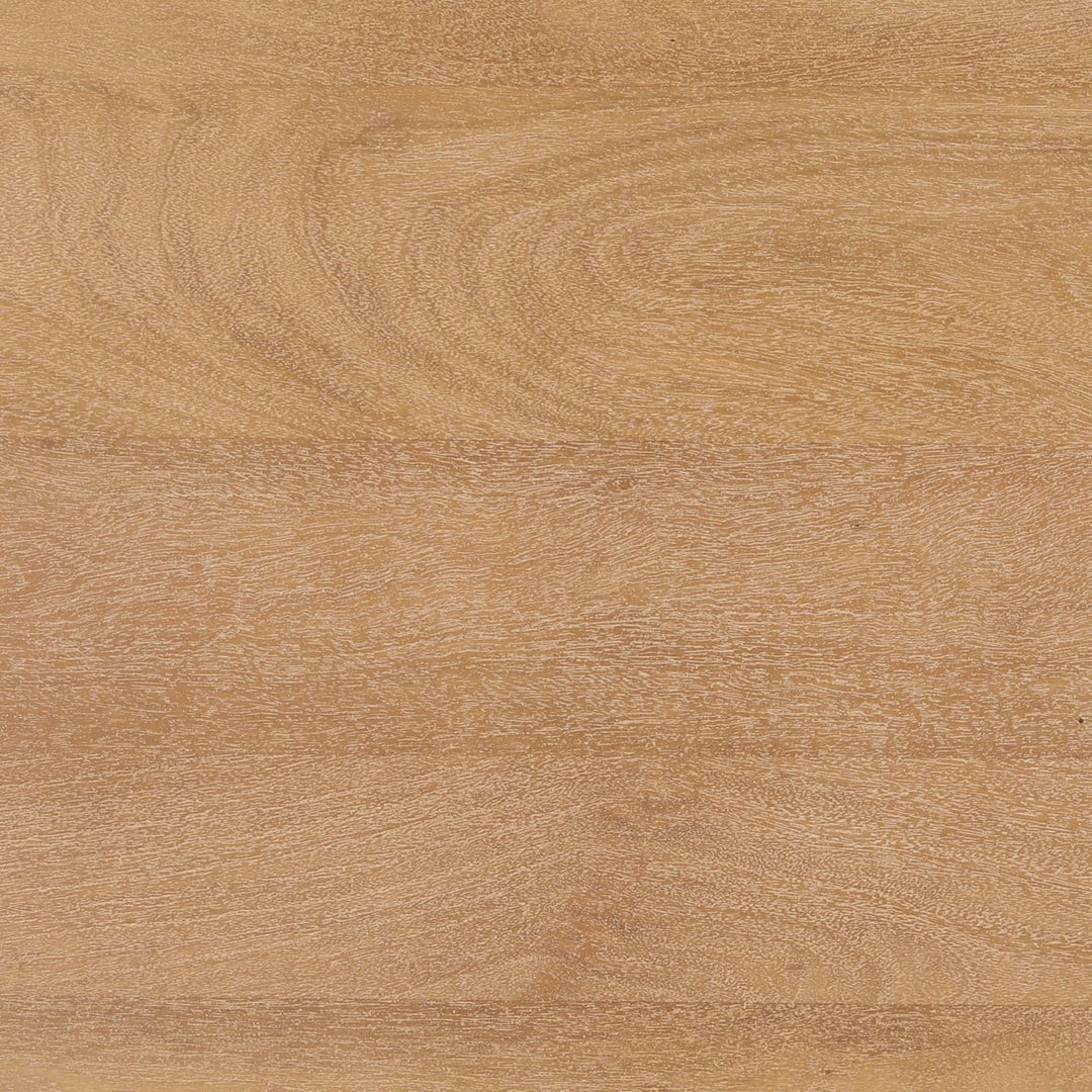 Nathan Mango Wood Coffee Table, Light Natural - 48" × 48", detail 1 view