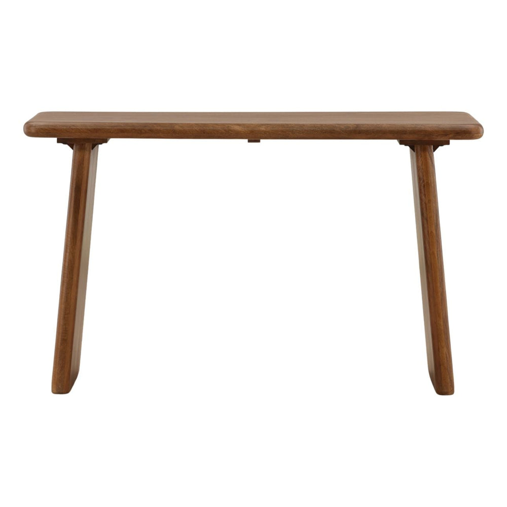 Wynn Mango Wood Desk, front view