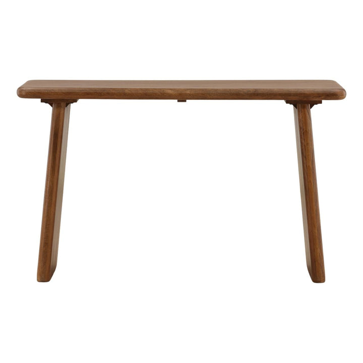 Wynn Mango Wood Desk, front view
