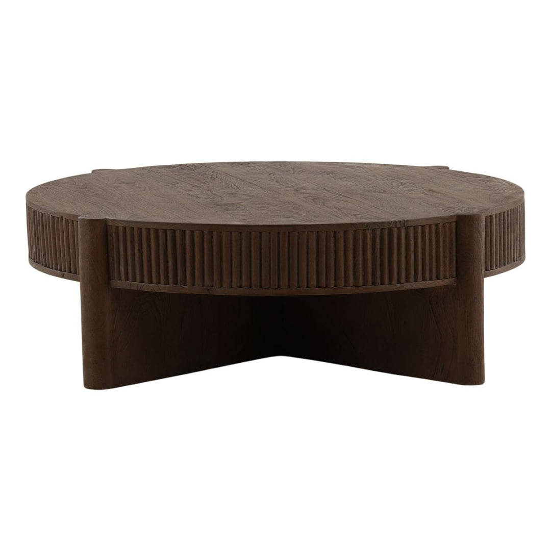 Harlan Mango Wood Coffee Table, back view