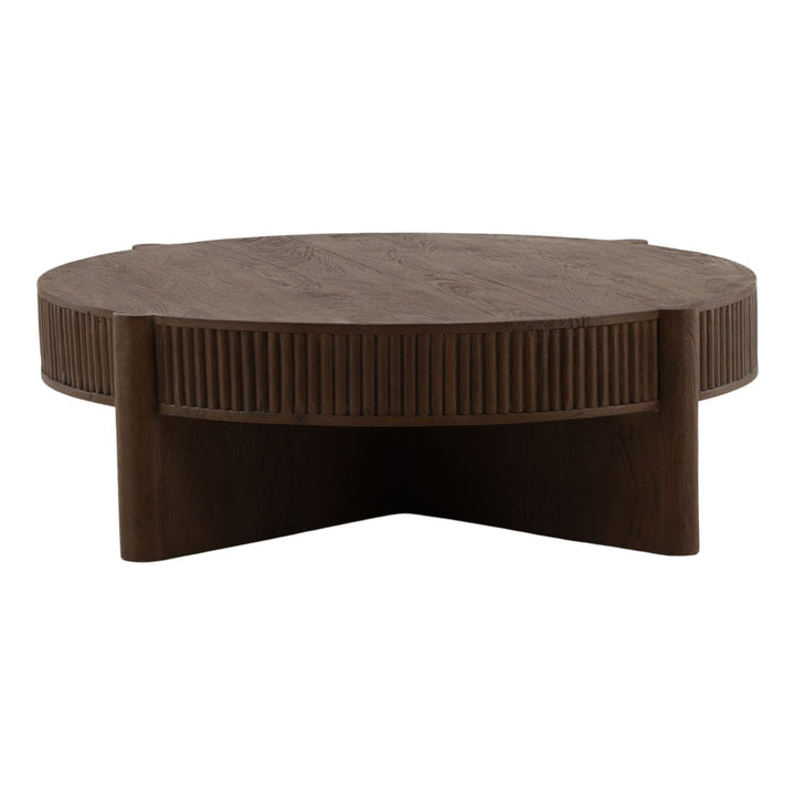 Harlan Mango Wood Coffee Table, back view