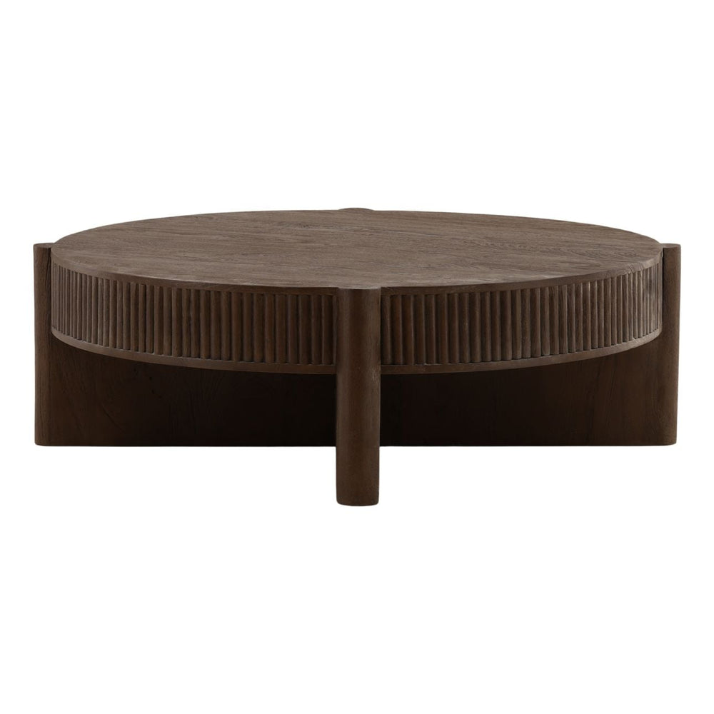 Harlan Mango Wood Coffee Table, front view