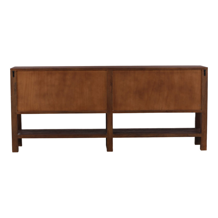 Marin Mango Wood Sideboard, back view