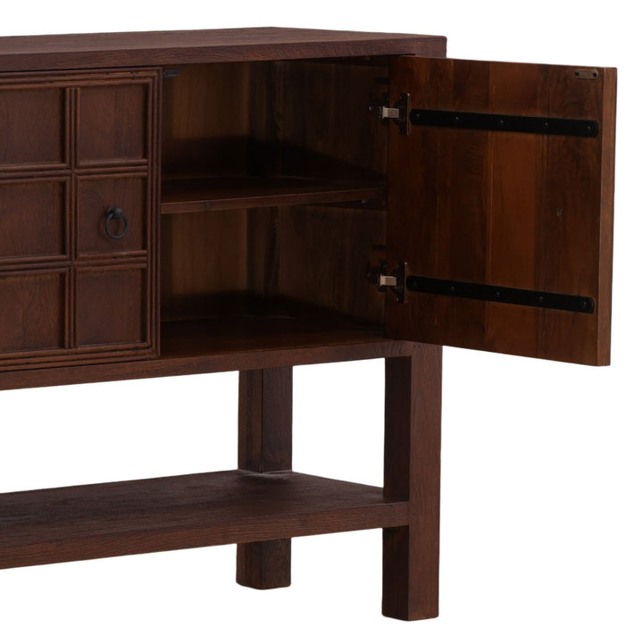 Marin Mango Wood Sideboard, detail 3 view