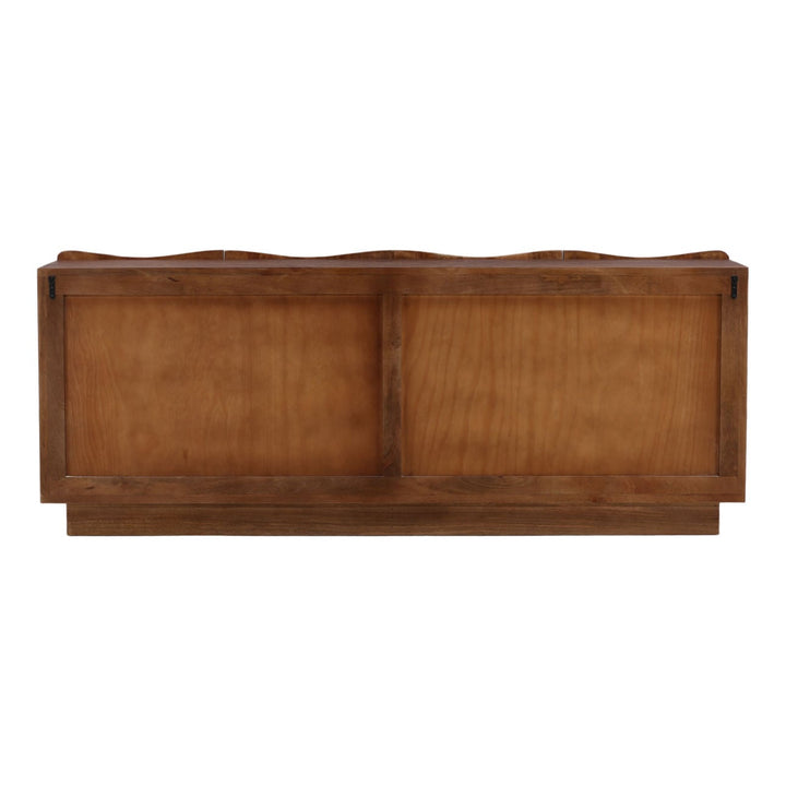 Nara Mango Wood Sideboard, back view