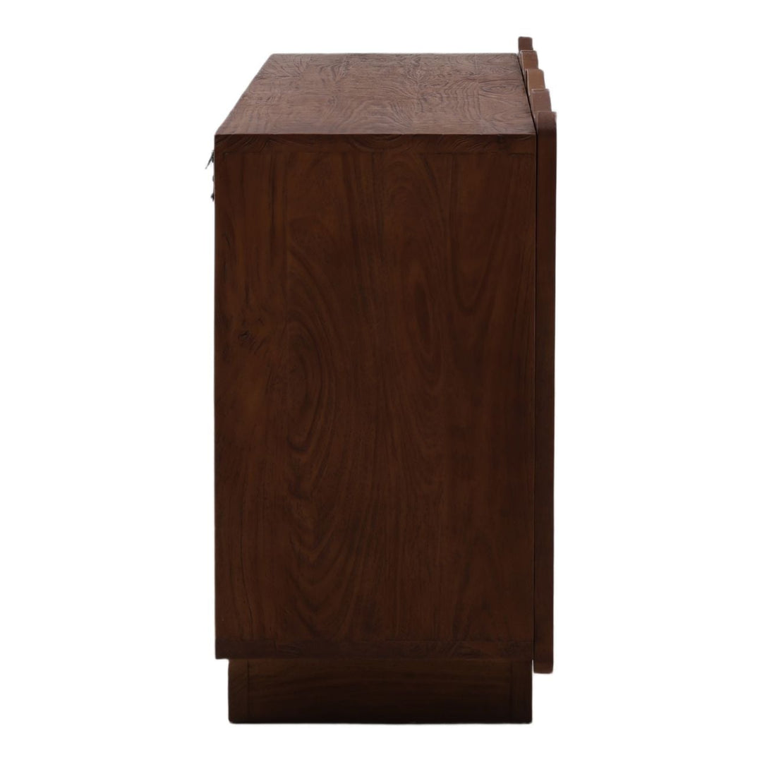 Nara Mango Wood Sideboard, profile view