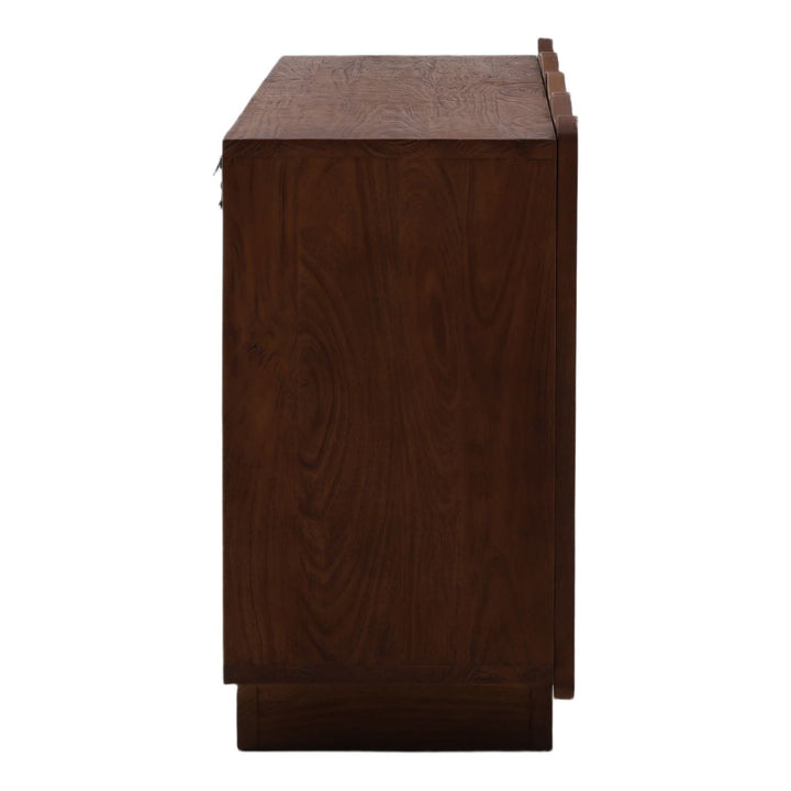 Nara Mango Wood Sideboard, profile view