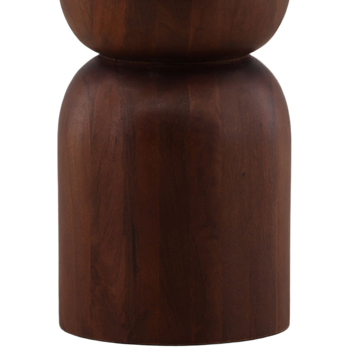 Indren Green Marble Mango Bistro Table, detail 2 view