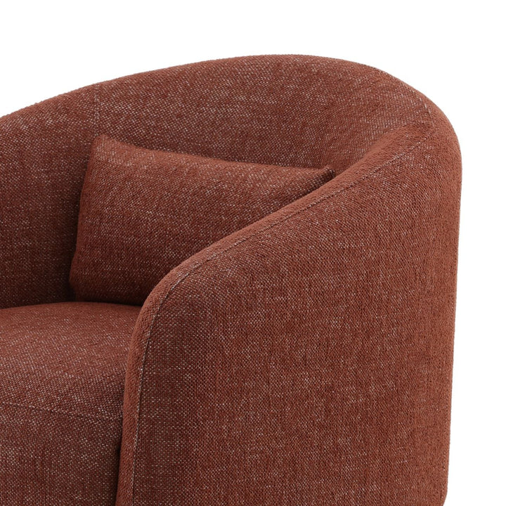 Haven Russet Woven Lounge Chair, detail 2 view