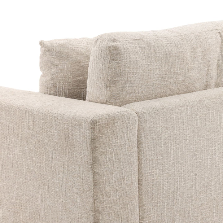 Daren Chenille Sofa, Cream, detail 2 view