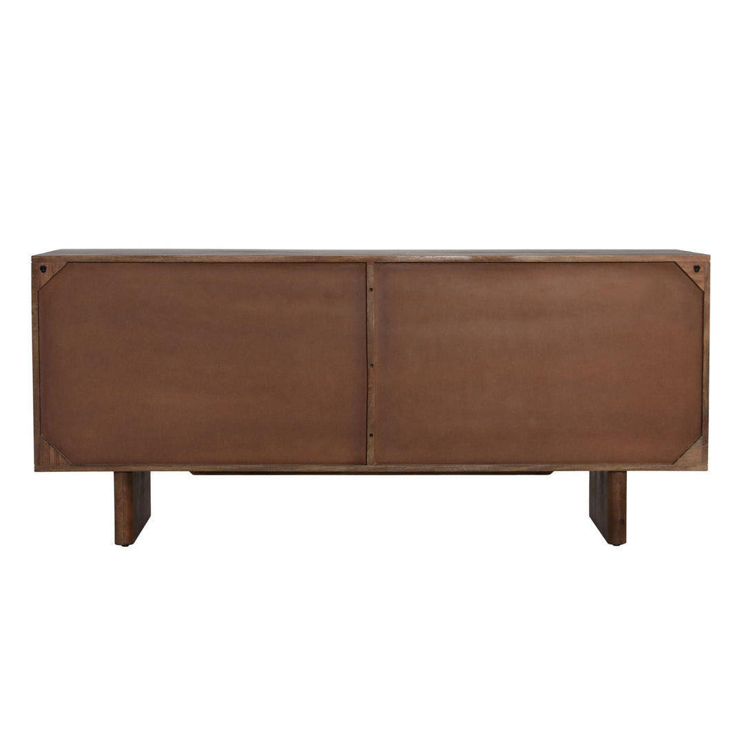 Sylvie Mango Wood Sideboard, back view
