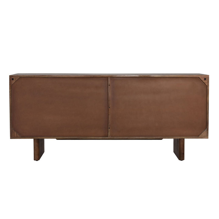 Sylvie Mango Wood Sideboard, back view