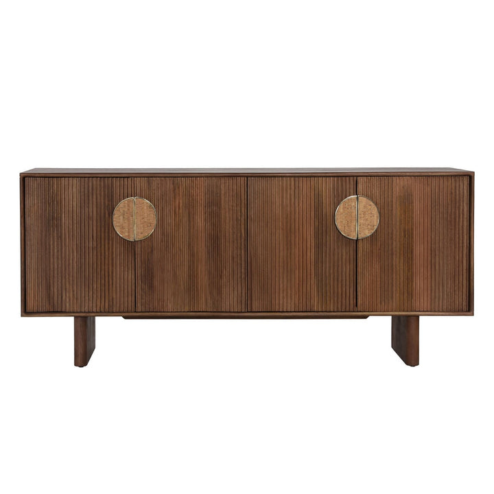 Sylvie Mango Wood Sideboard, front view