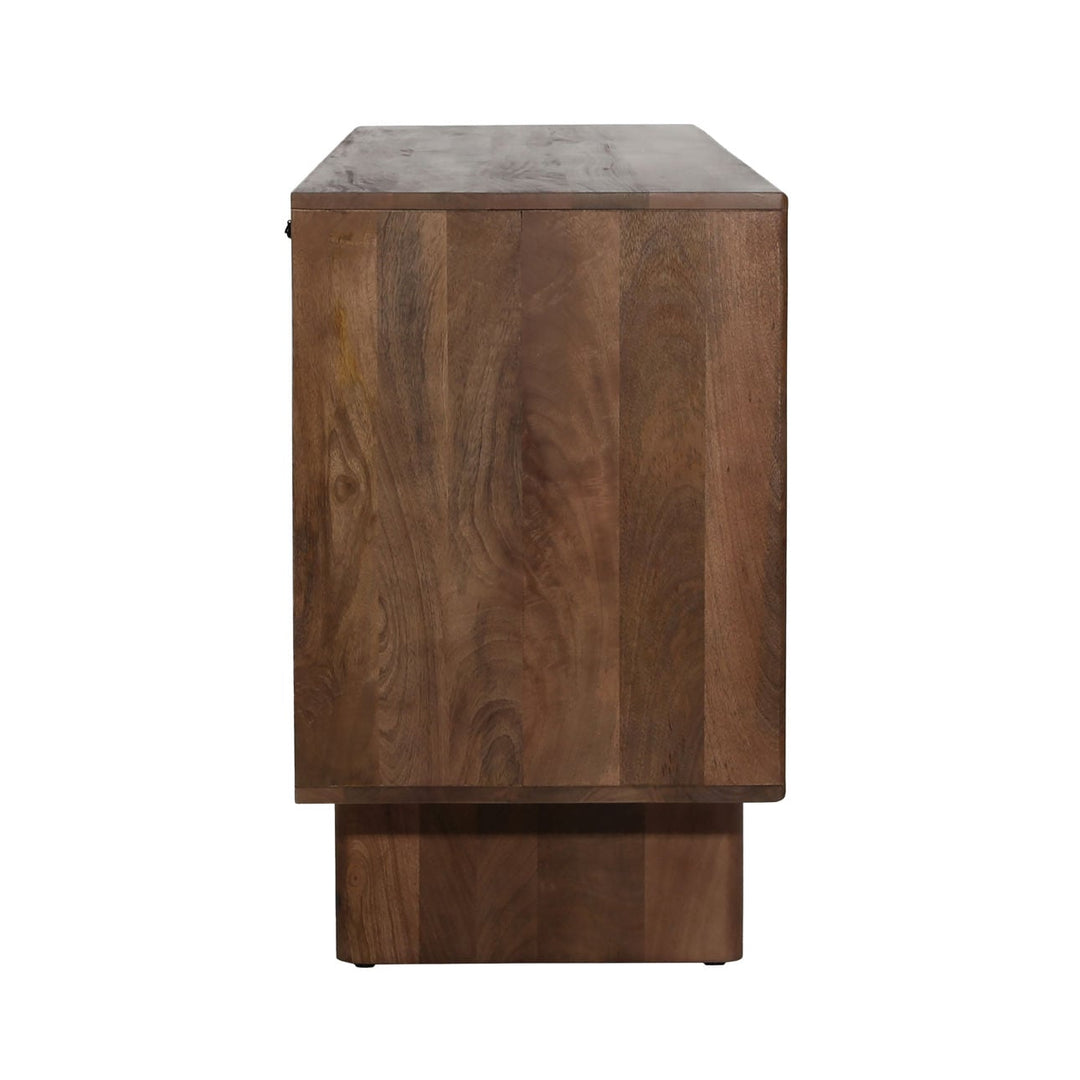 Sylvie Mango Wood Sideboard, profile view