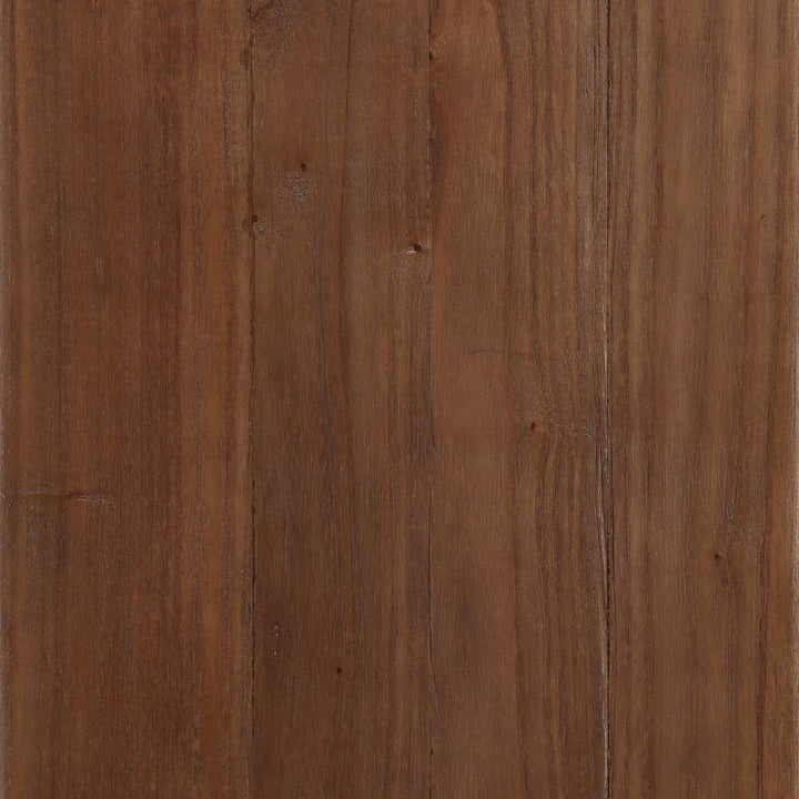 Galen Tall Mindi Wood Bookcase, Brown, detail 1 view