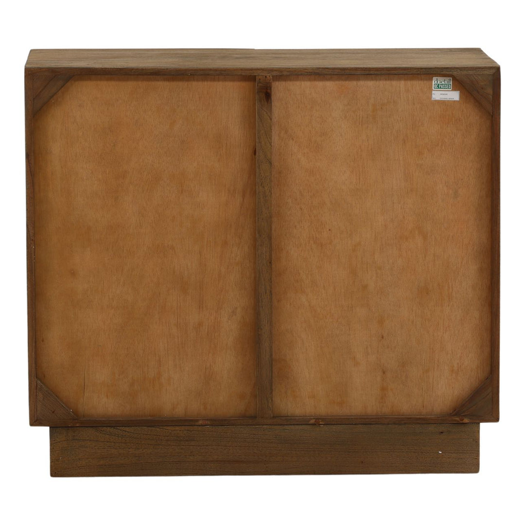 Maris Wood Sideboard, Brown · Two Door, back view