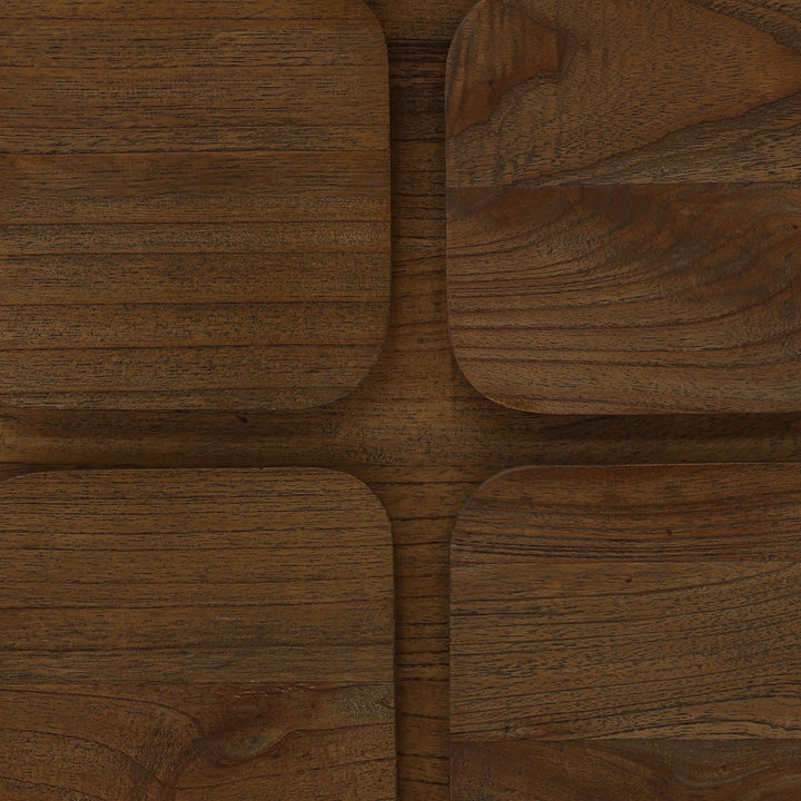 Maris Wood Sideboard, Brown · Two Door, detail 1 view