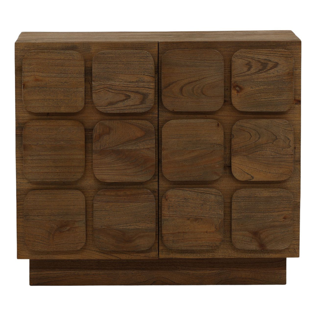Maris Wood Sideboard, Brown · Two Door, front view