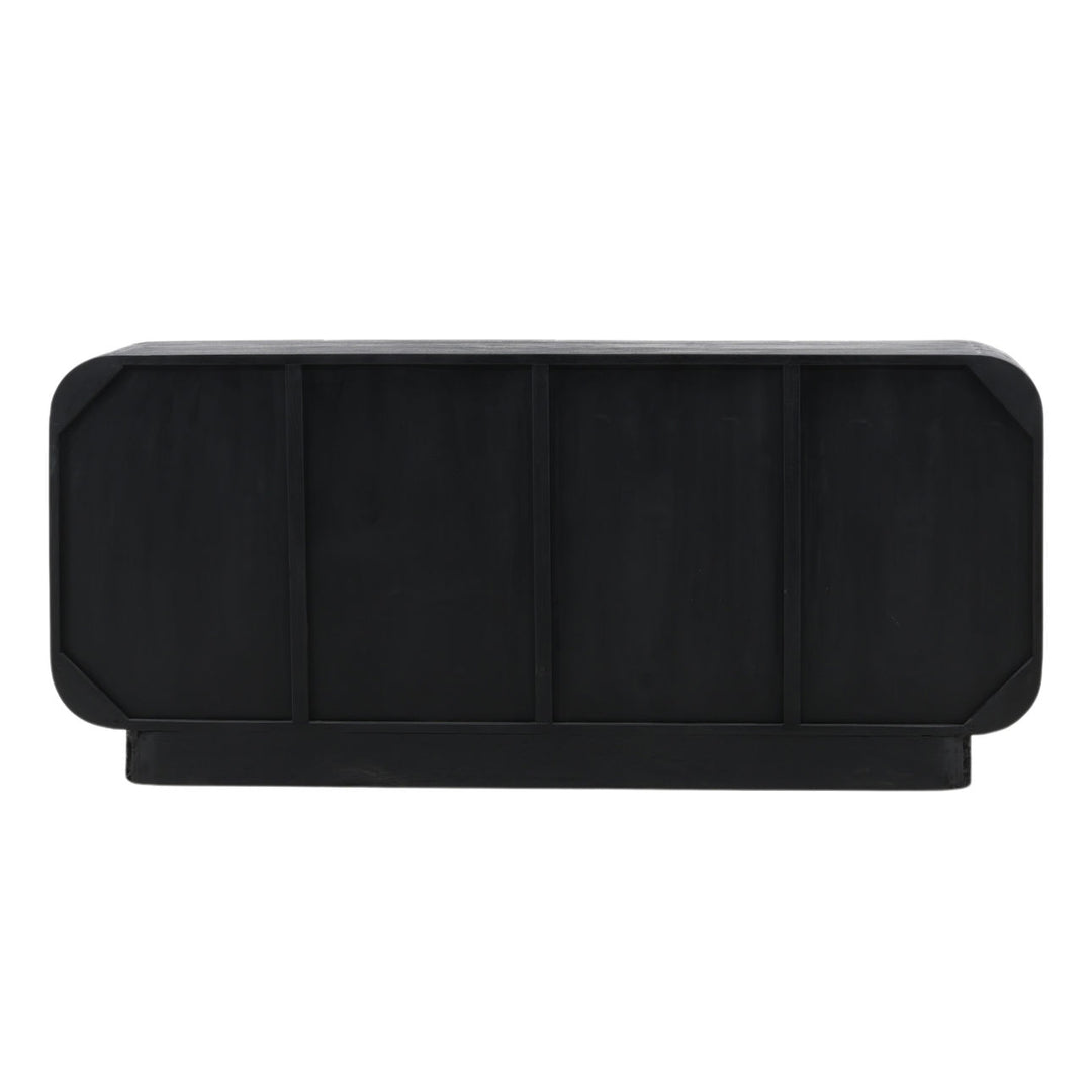 Elian Mindi Wood Sideboard, back view