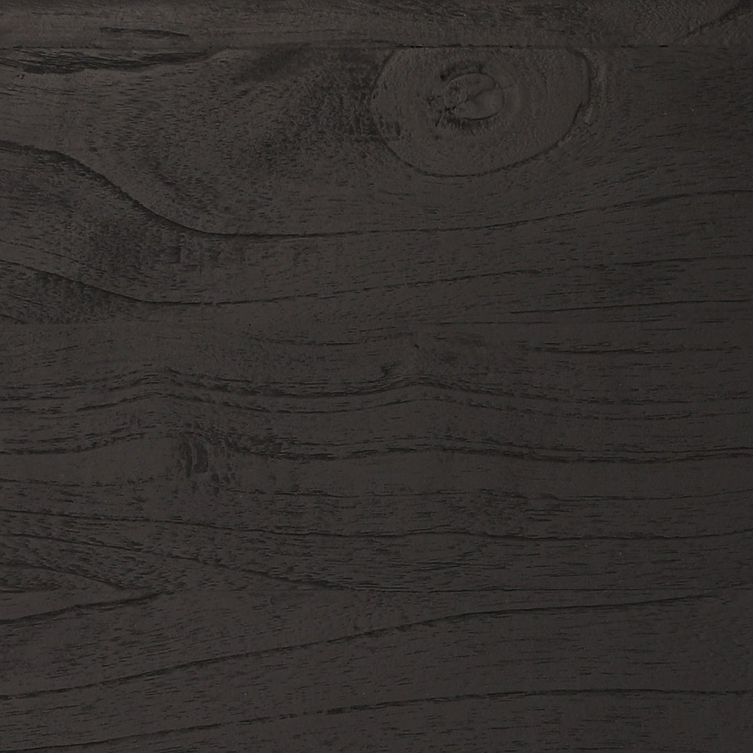 Dalen Mindi Wood Desk, Black, detail 1 view