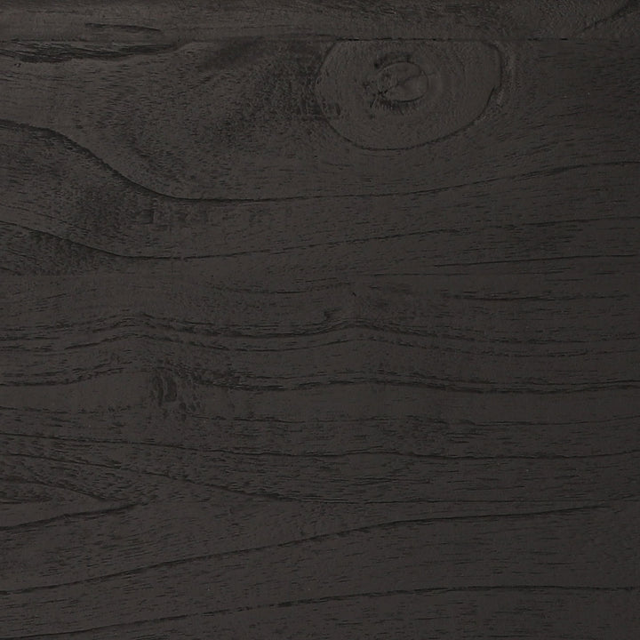 Dalen Mindi Wood Desk, Black, detail 1 view