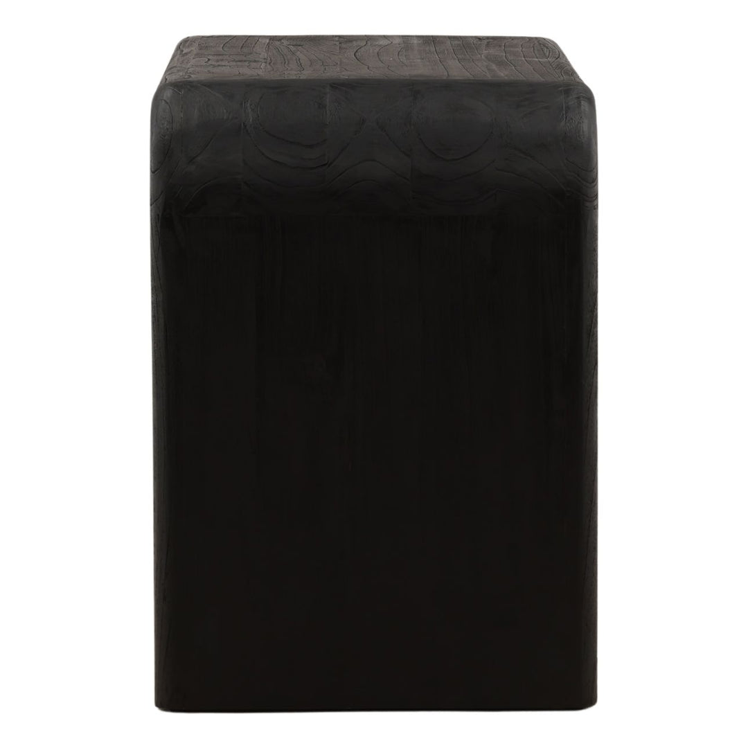 Dalen Mindi Wood Desk, Black, profile view