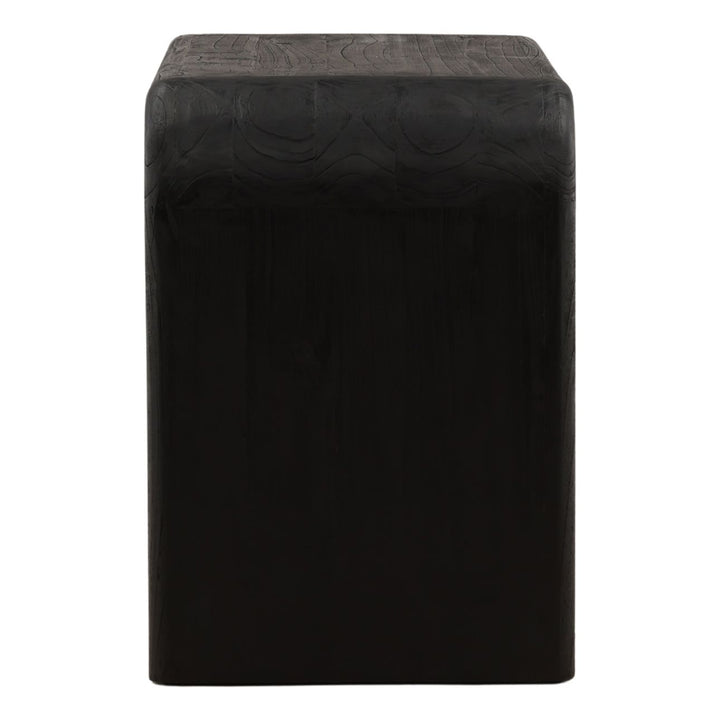 Dalen Mindi Wood Desk, Black, profile view