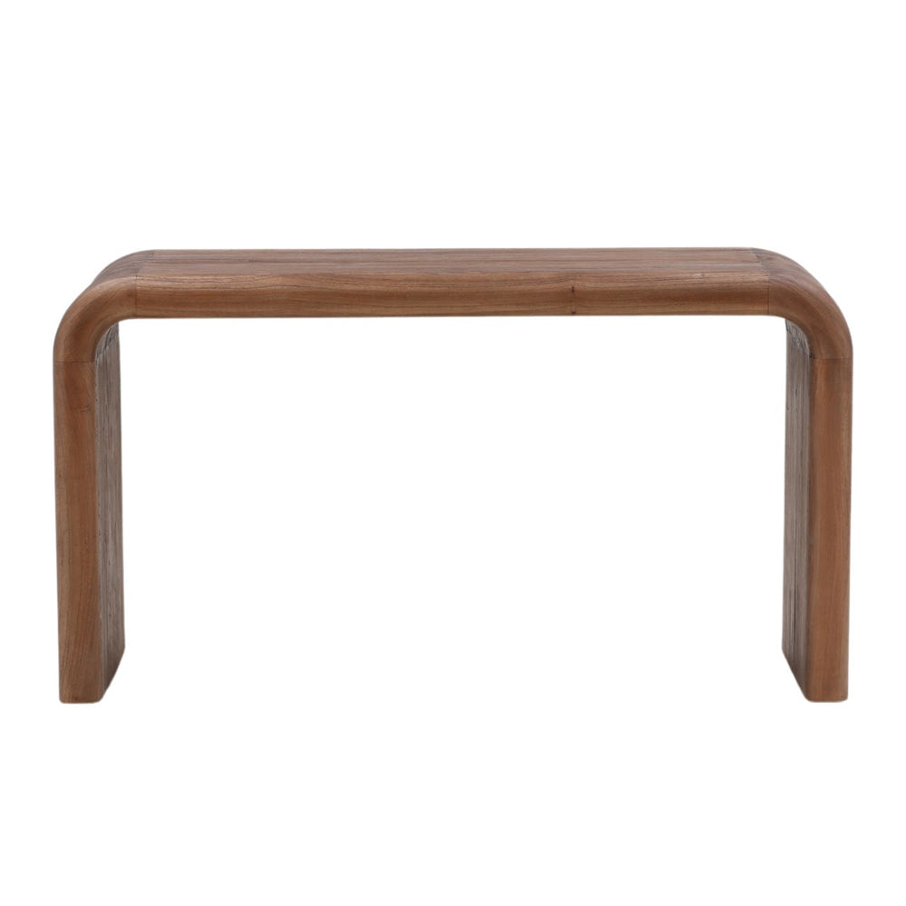 Dalen Mindi Wood Desk, Brown, front view