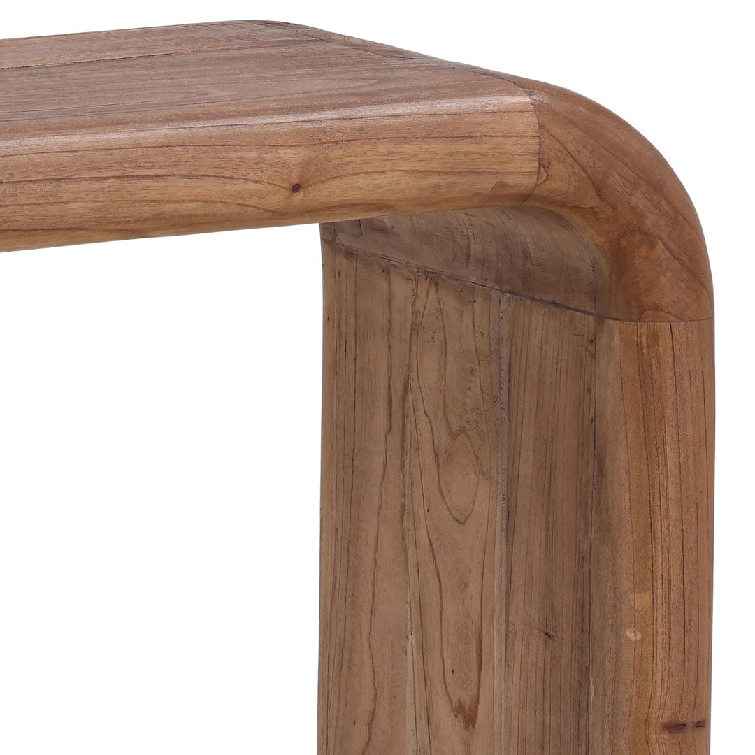 Wren Mindi Wood Console Table, detail 3 view