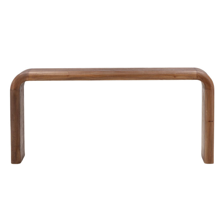 Wren Mindi Wood Console Table, front view