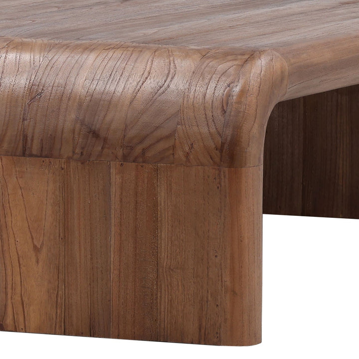 Dalen Mindi Wood Coffee Table, detail 2 view