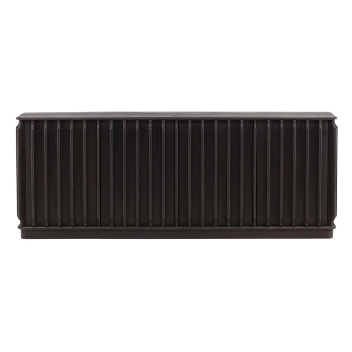 Uriah Mindi Wood Sideboard, front view