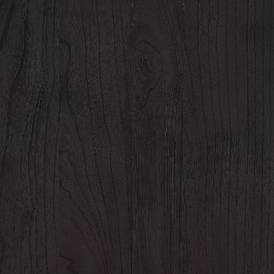 James Mindi Wood Console Table, detail 1 view