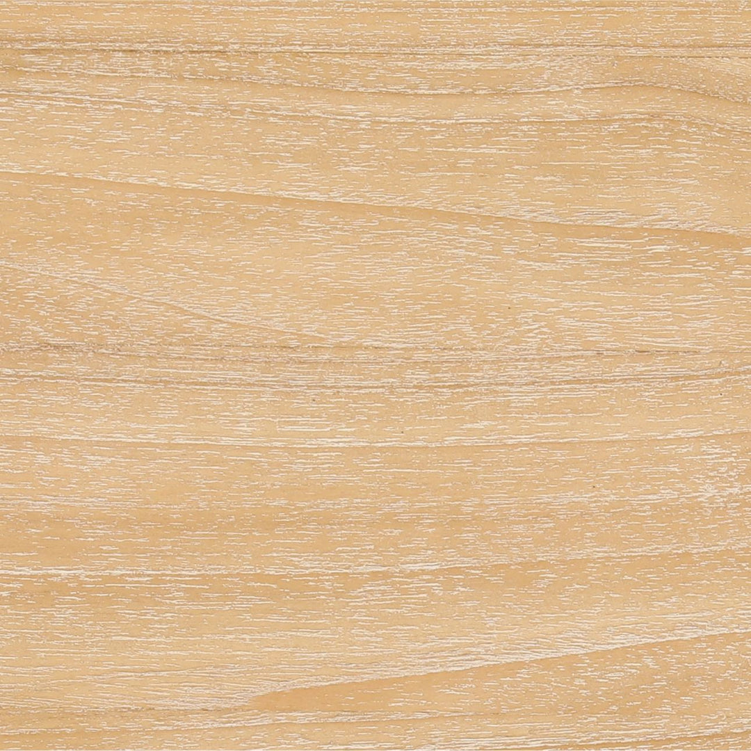 Galen Low Mindi Wood Bookcase, Light Natural, detail 1 view
