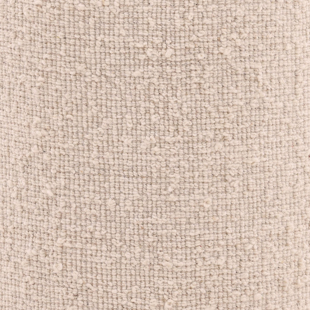 Gemma Wool and Wood Stool, detail 1 view