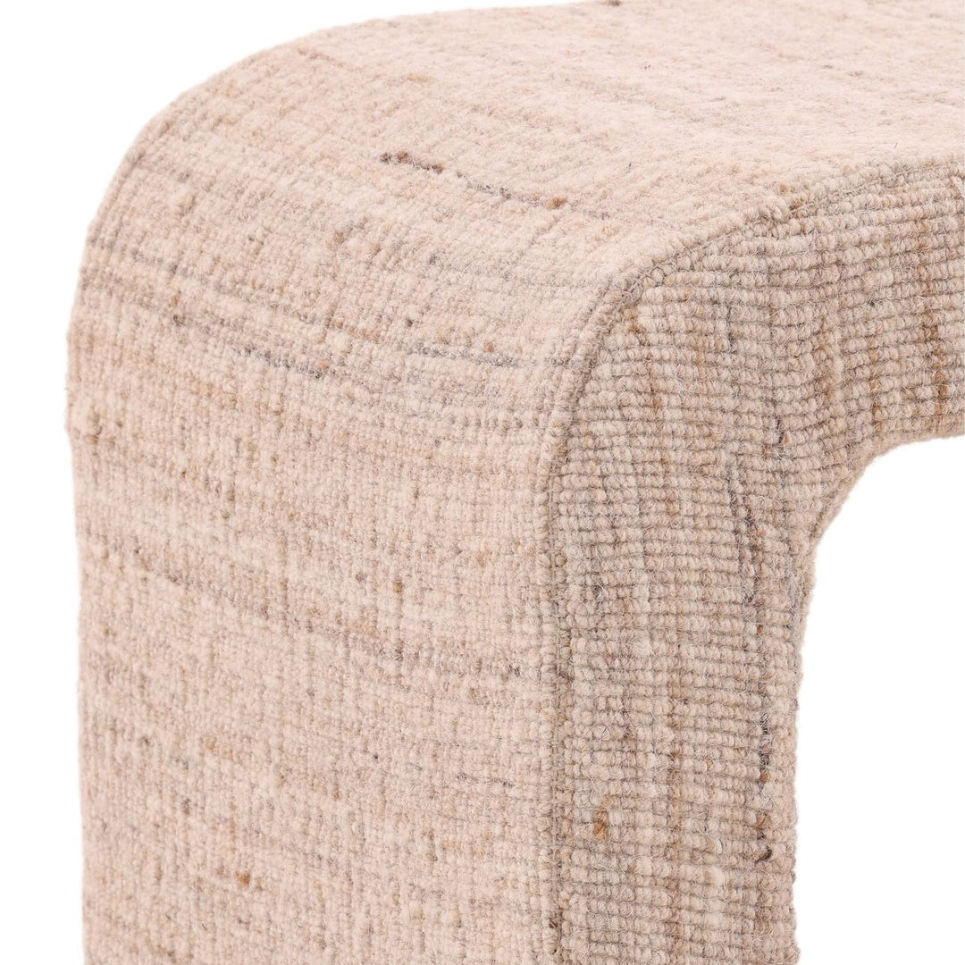 Yara Wool Blend Stool, detail 2 view
