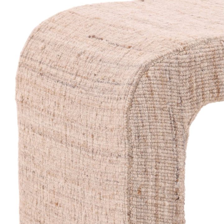Yara Wool Blend Stool, detail 2 view
