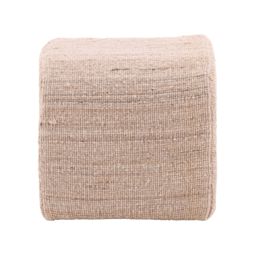 Yara Wool Blend Stool, profile view