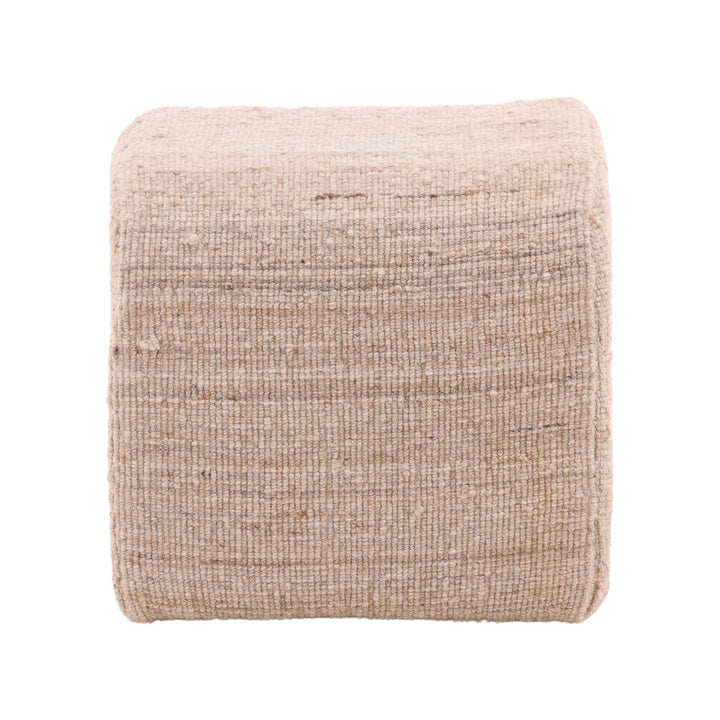 Yara Wool Blend Stool, profile view