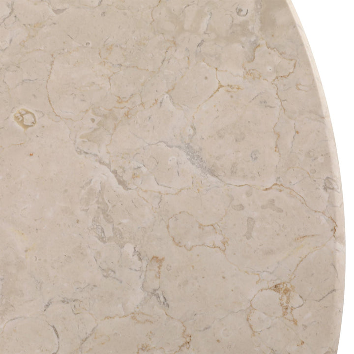 Oren Oak and Marble Coffee Table, Natural Wash, detail 2 view