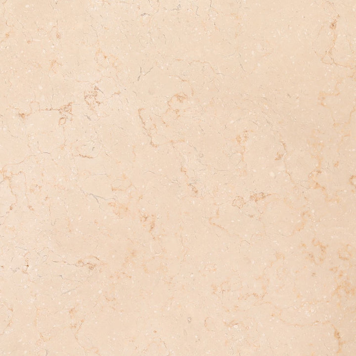 Oren Oak and Marble Side Table, Brown, detail 1 view