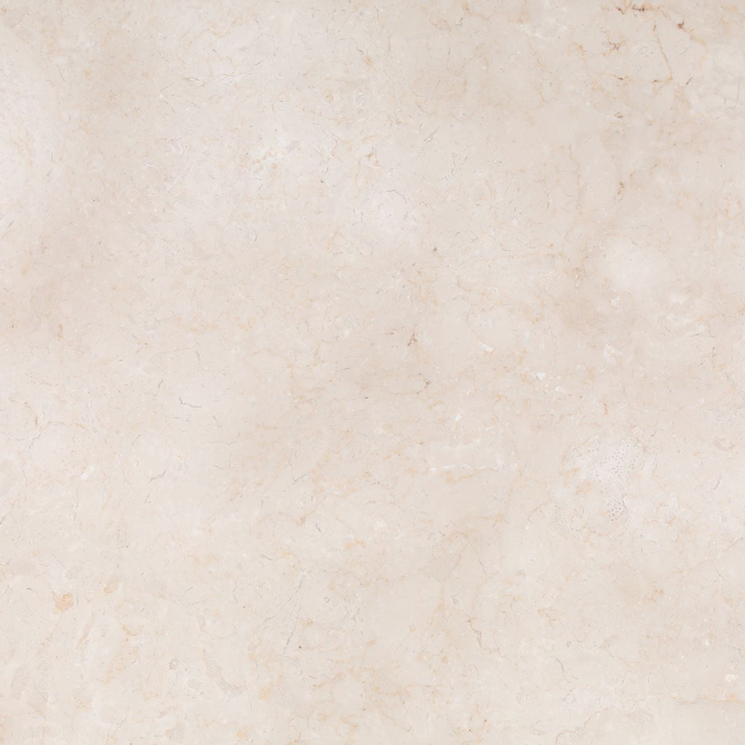 Reed Marble and Oak Round Dining Table, detail 2 view
