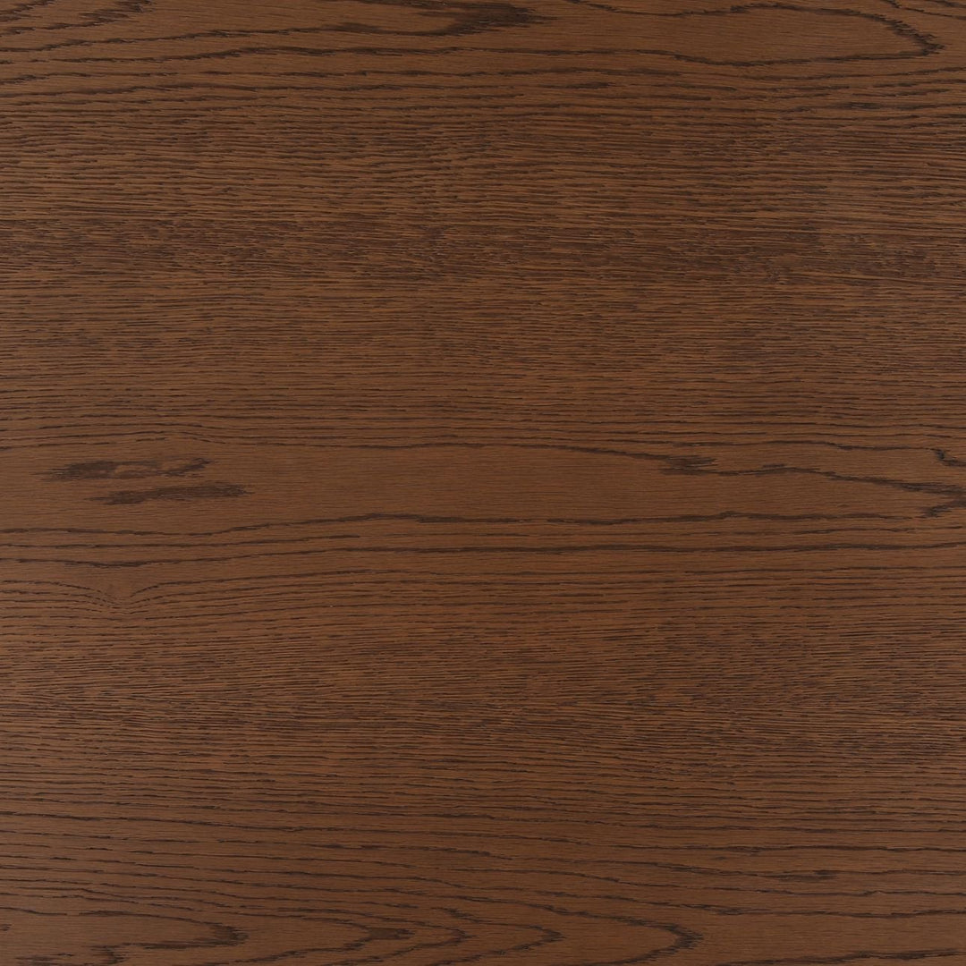 Sula Wood and Brass Coffee Table, detail 1 view