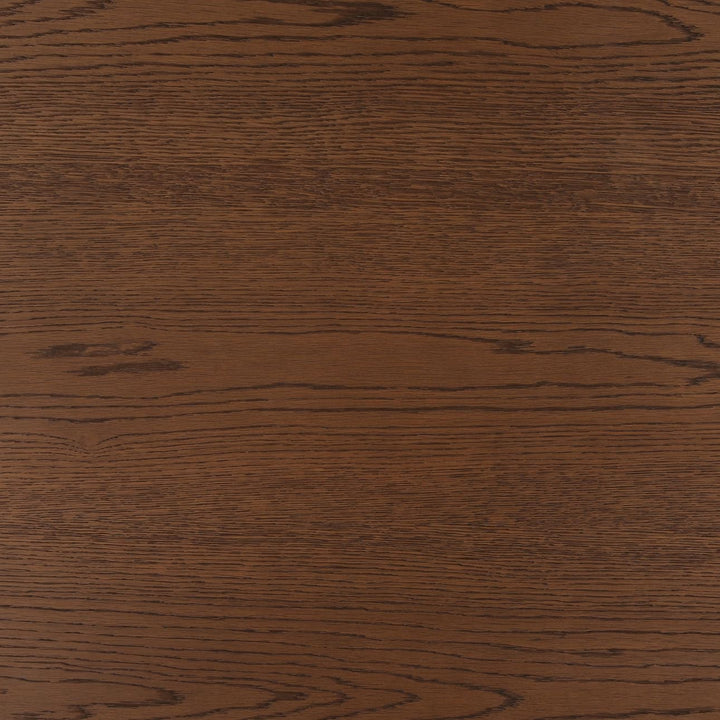 Sula Wood and Brass Coffee Table, detail 1 view