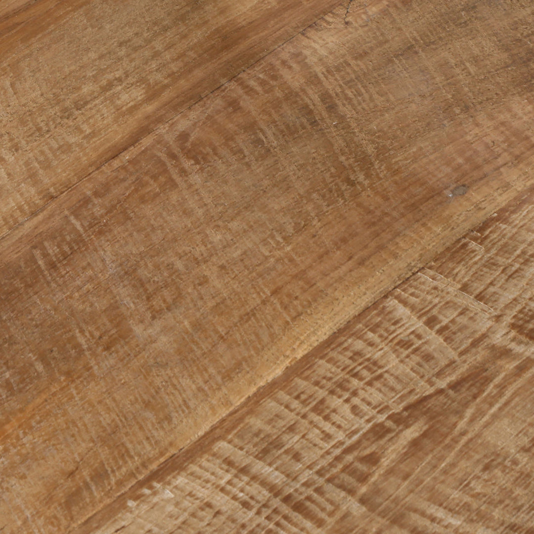 Larkin Teak Laptop Side Table, detail 1 view