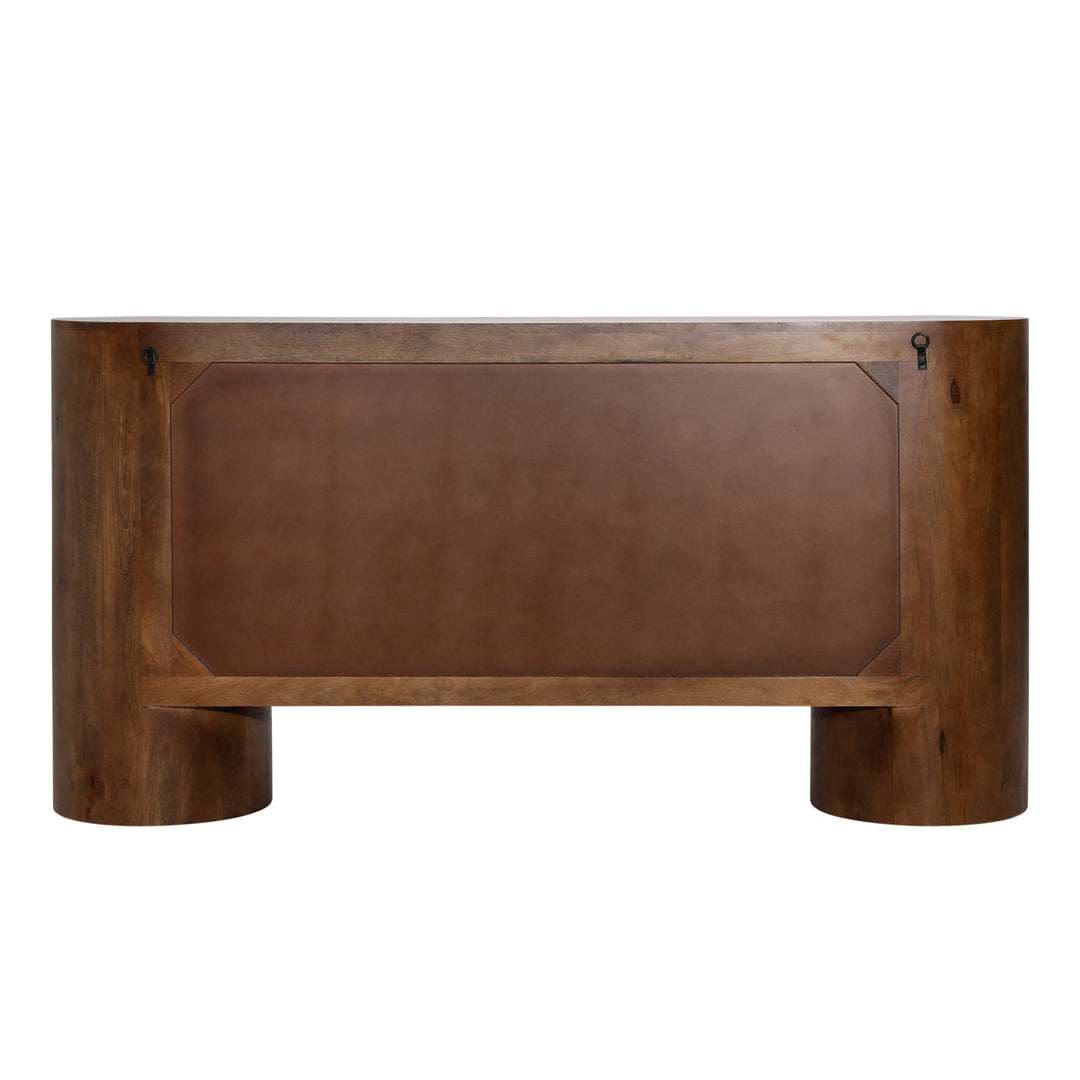 Sterling Mango Wood Sideboard, Four Door, back view