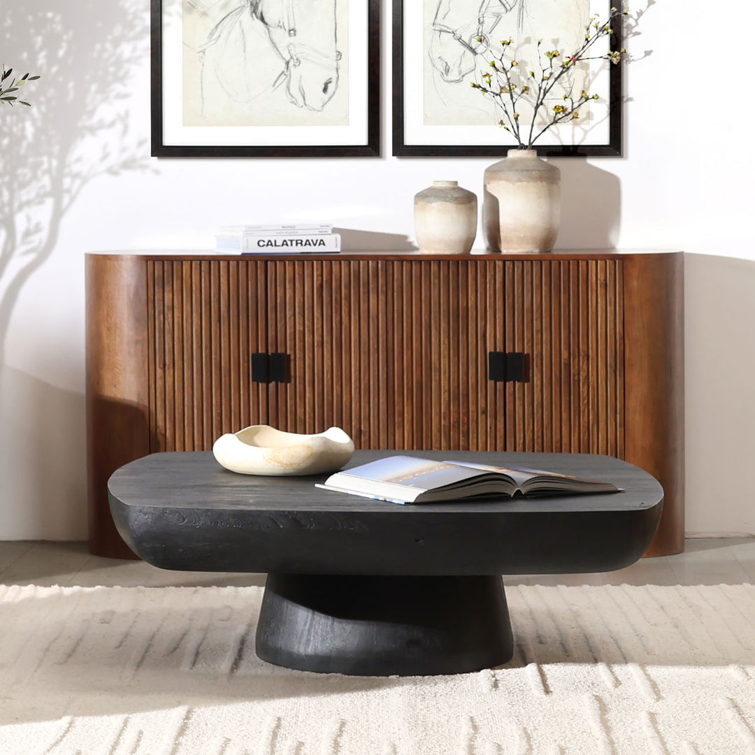 Sterling Mango Wood Sideboard, Four Door, alternate lifestyle view 1